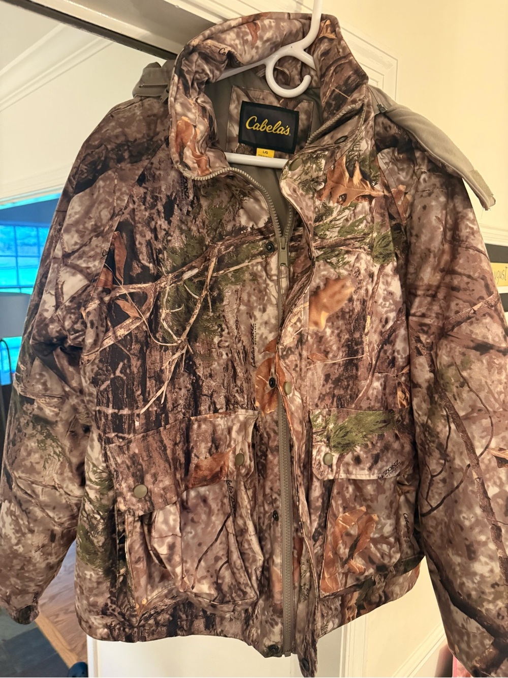 Cabela's Men’s Camo Puffer Jacket - Brown, Green